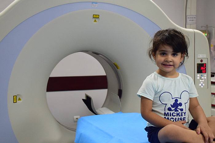 Neuviz 16 Essence CT scanner manufactured by Neusoft.