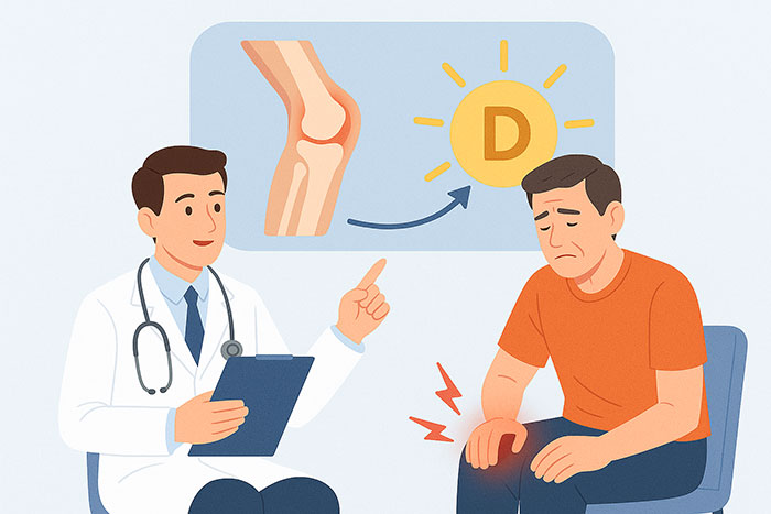 درد مفاصل و کمبود ویتامین دی